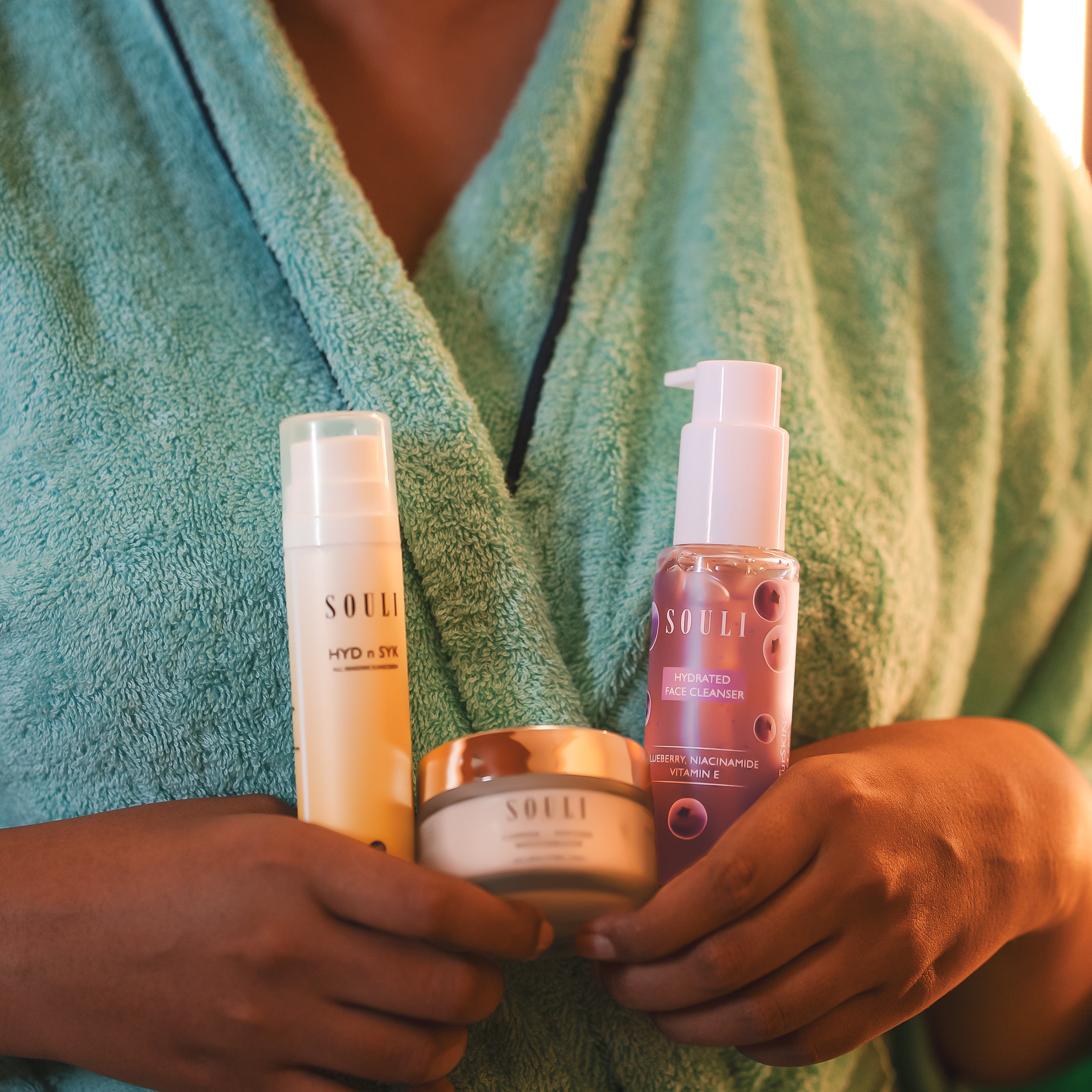 Cleanse + Protect + Hydrate